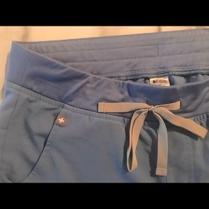 Figs Zamora Blue Jogger Scrubs